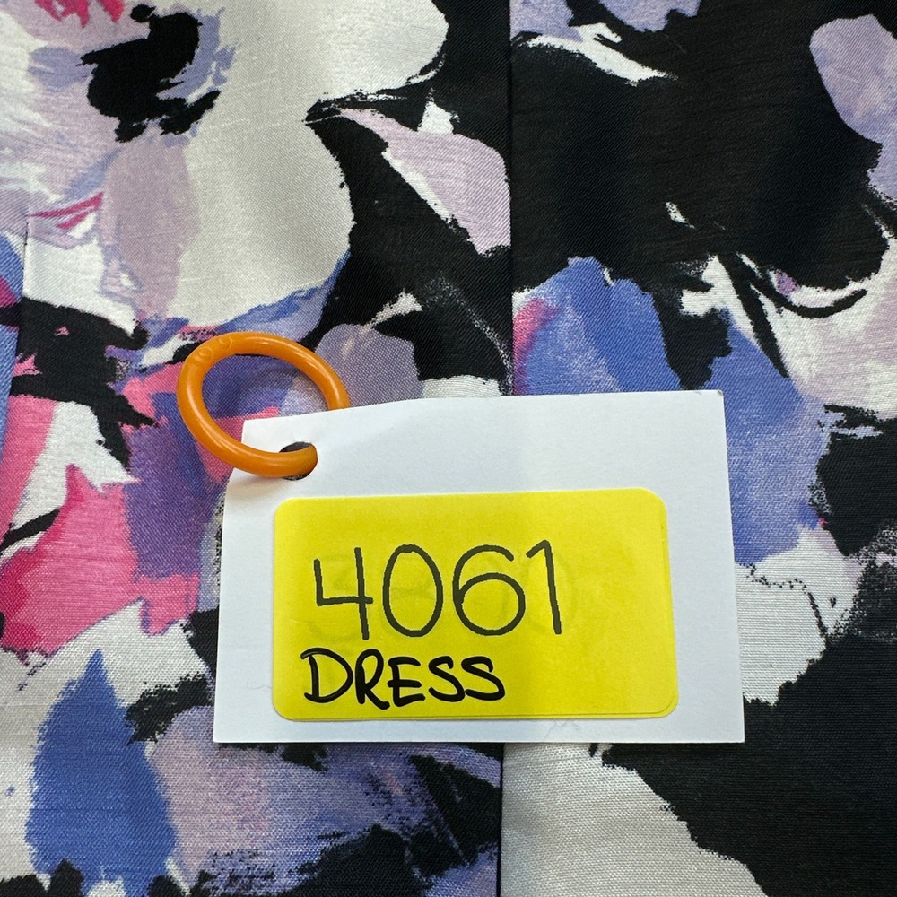 New Black Label Evan-Picone Floral Sheath Dress Size 2‎ Party Wedding Event - Picture 11 of 11